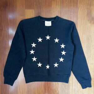 Etudes Studio Europe Sweatshirt XS Black White Stars